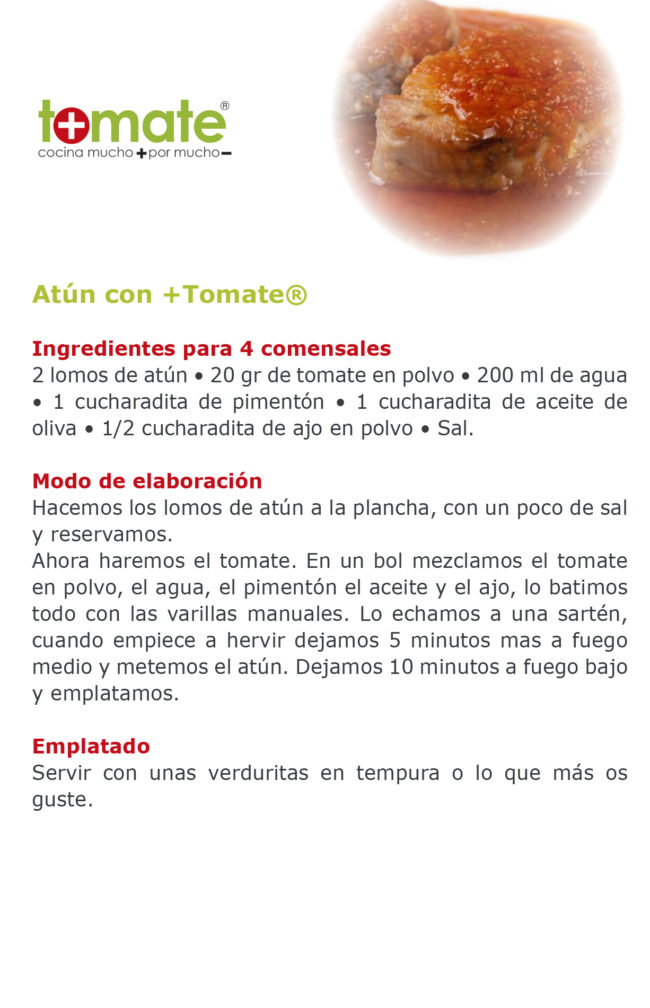 Atún con +Tomate